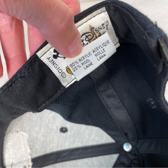 Walt Disney World Baseball Hat Cap Wool Adult WDW Lake Buena Vista FL Blue Brown - Picture 9 of 9